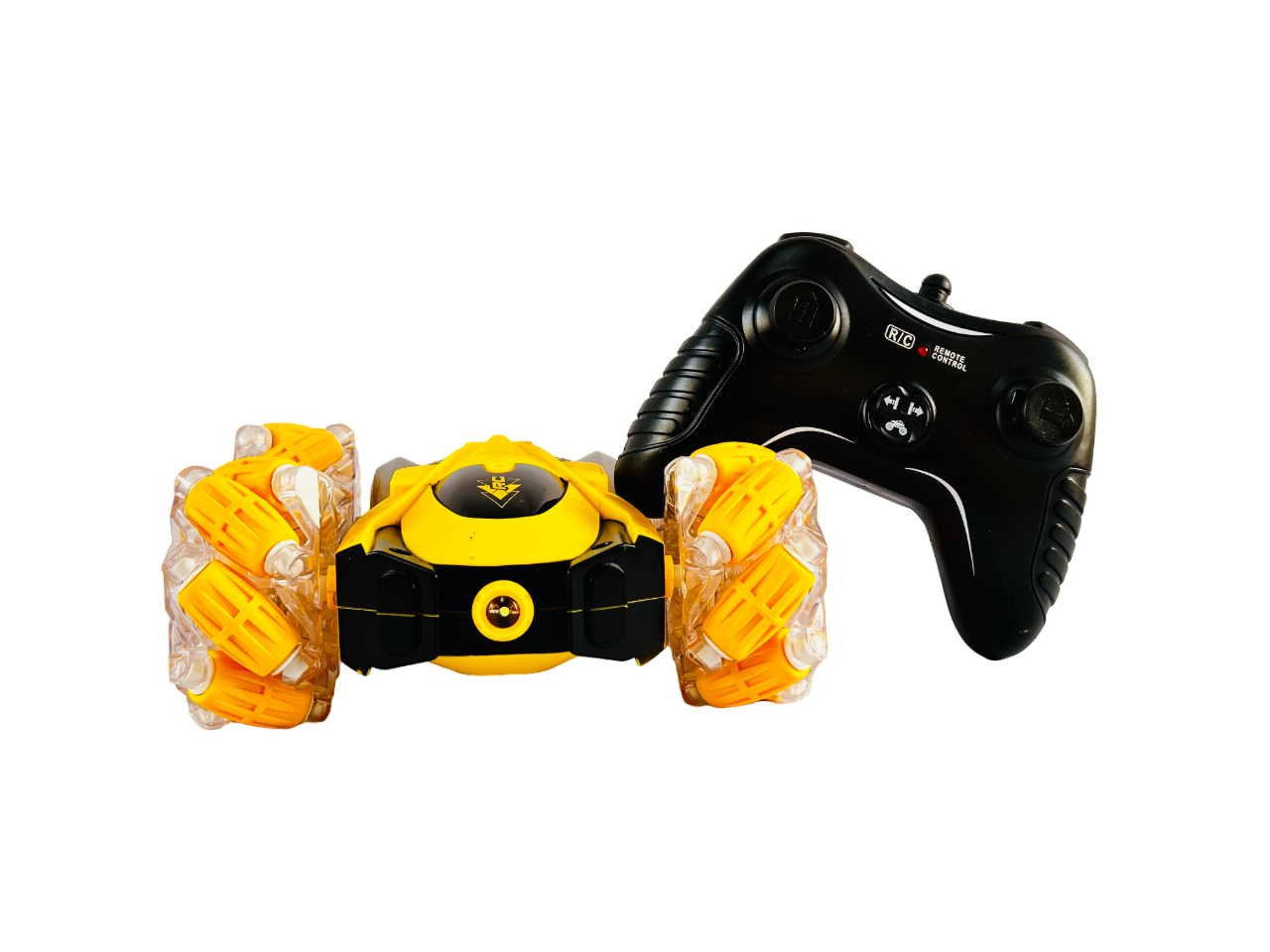 Carro de Control Whirlwind Stunt PC02A BM toys Amarillo