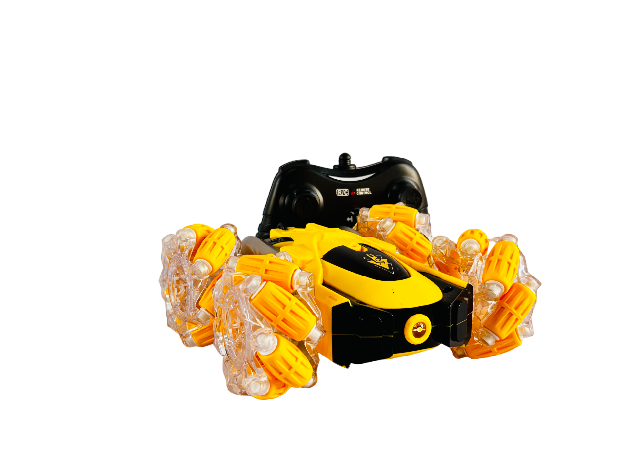 Carro de Control Whirlwind Stunt PC02A BM toys Amarillo