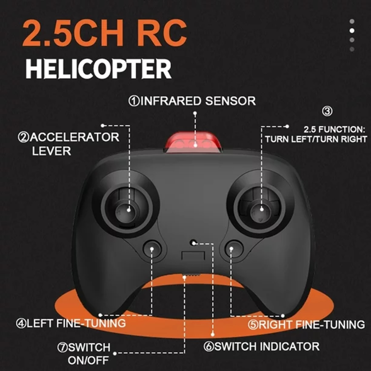 HELICOPTERO CON CONTROL REMOTO