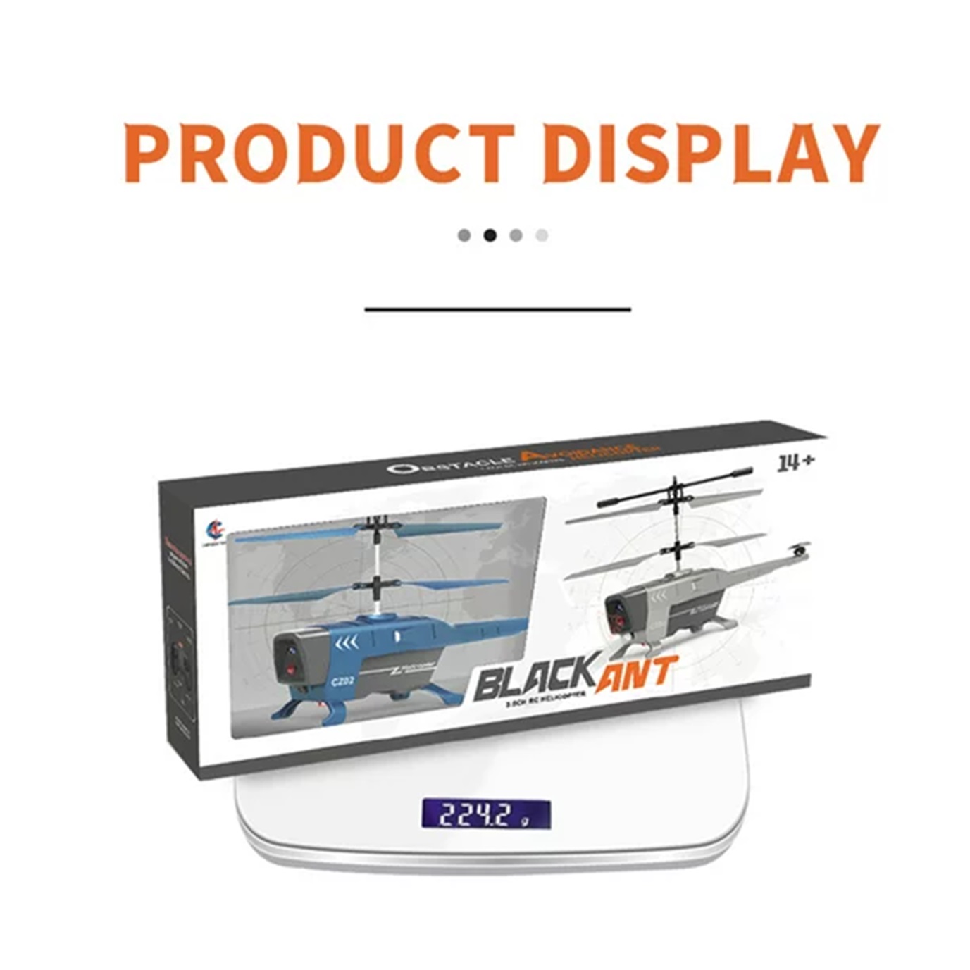 HELICOPTERO CON CONTROL REMOTO