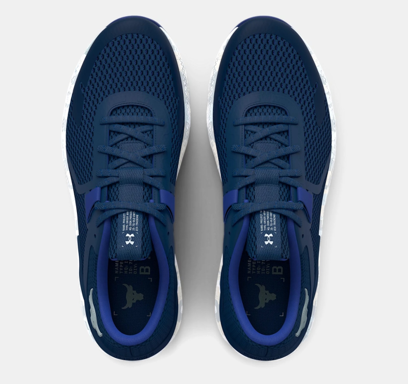 Tenis Under Armour Project Rock Bsr 2 Marble