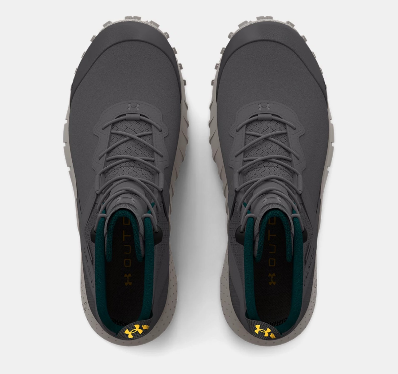 Botas Tacticas Under Armour Piel Impermeable Velsetz Treck