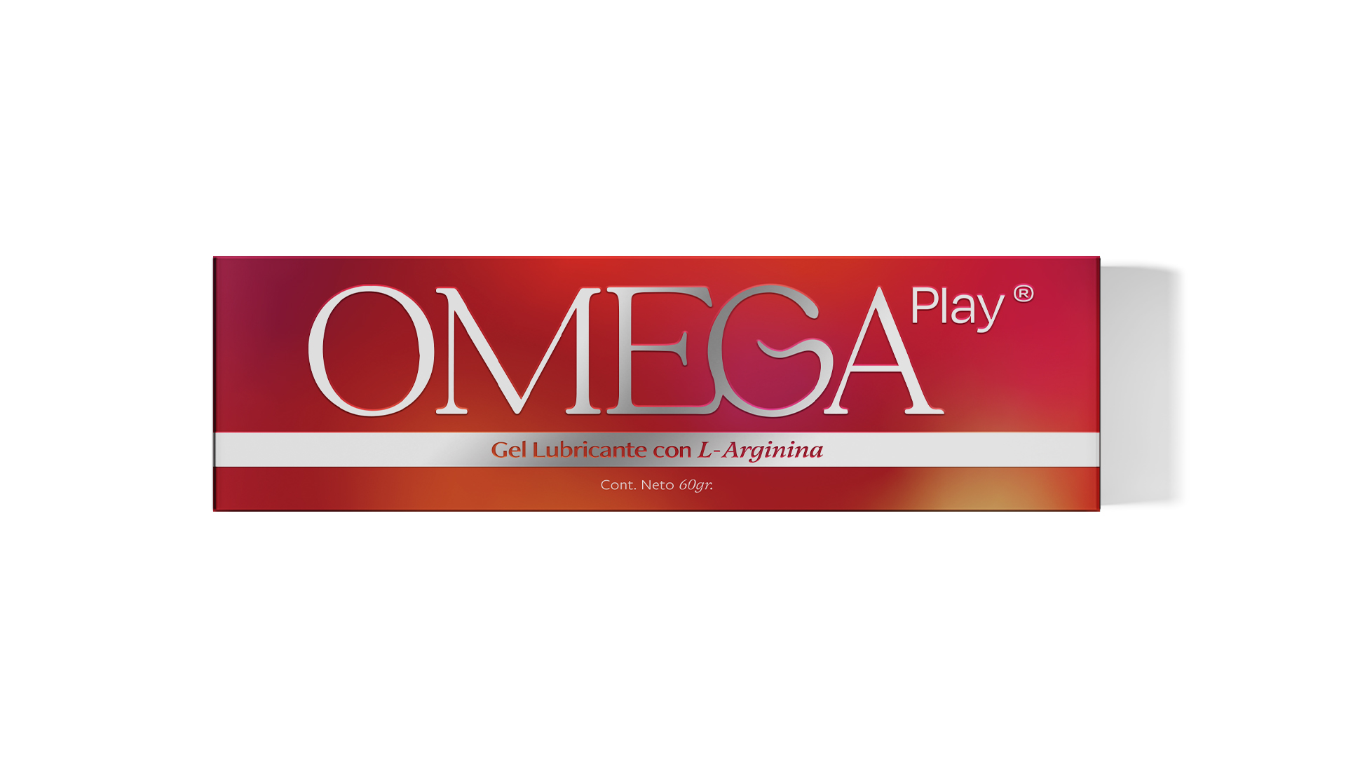 Omega Play gel Lubricante Femenino base agua 60 gr - 2 Pz