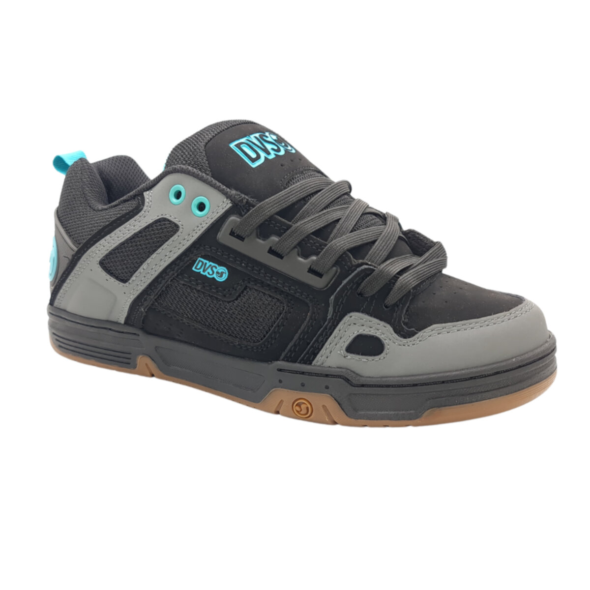 Tenis DVS Comanche 031 BLK TRQ GUM NBK.