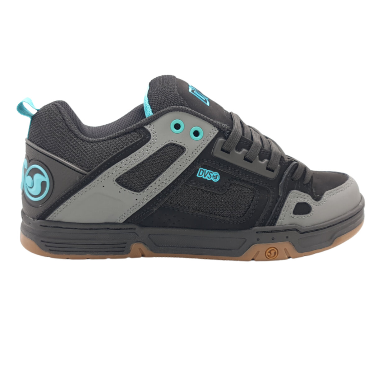 Tenis DVS Comanche 031 BLK TRQ GUM NBK.