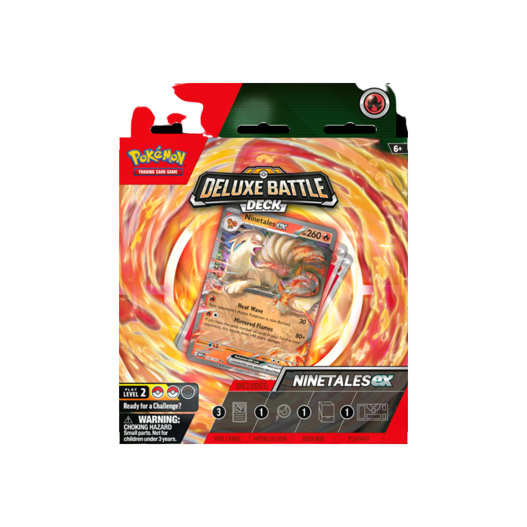 Pokemon TCG Deluxe Battle Deck Ninetales Ex Anime