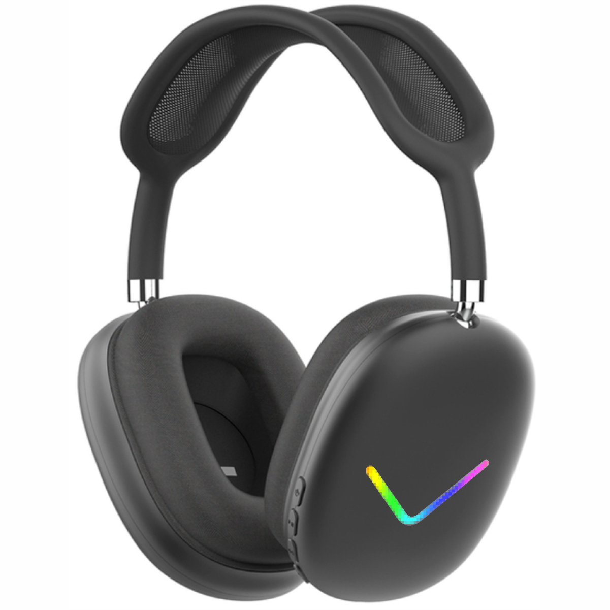 Audífonos Bluetooth De Diadema Macaron TWS Con luz led inalámbricos 