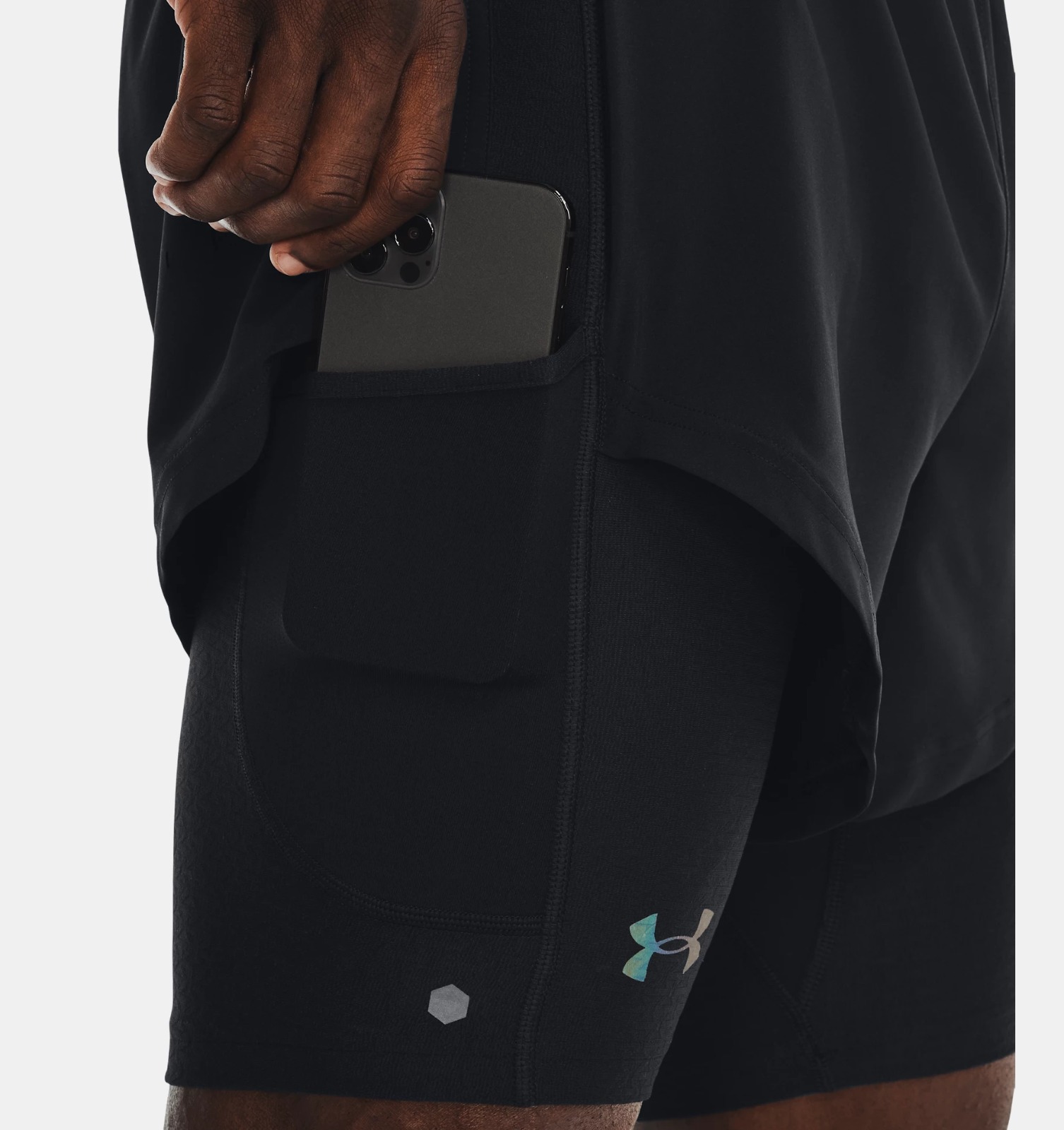 Short Under Armour 2 En 1 Rush Smartform Shorts