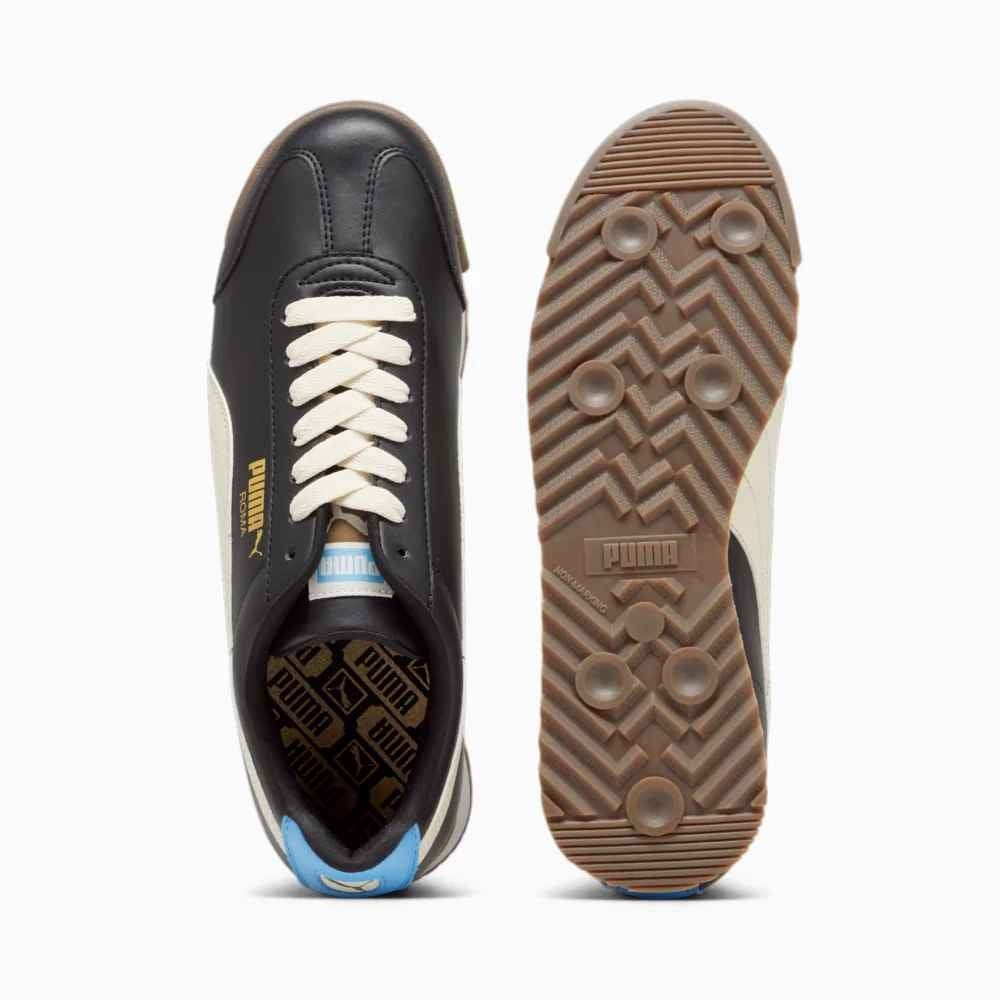 Tenis Puma Roma Negro Beige de Caballero Original.