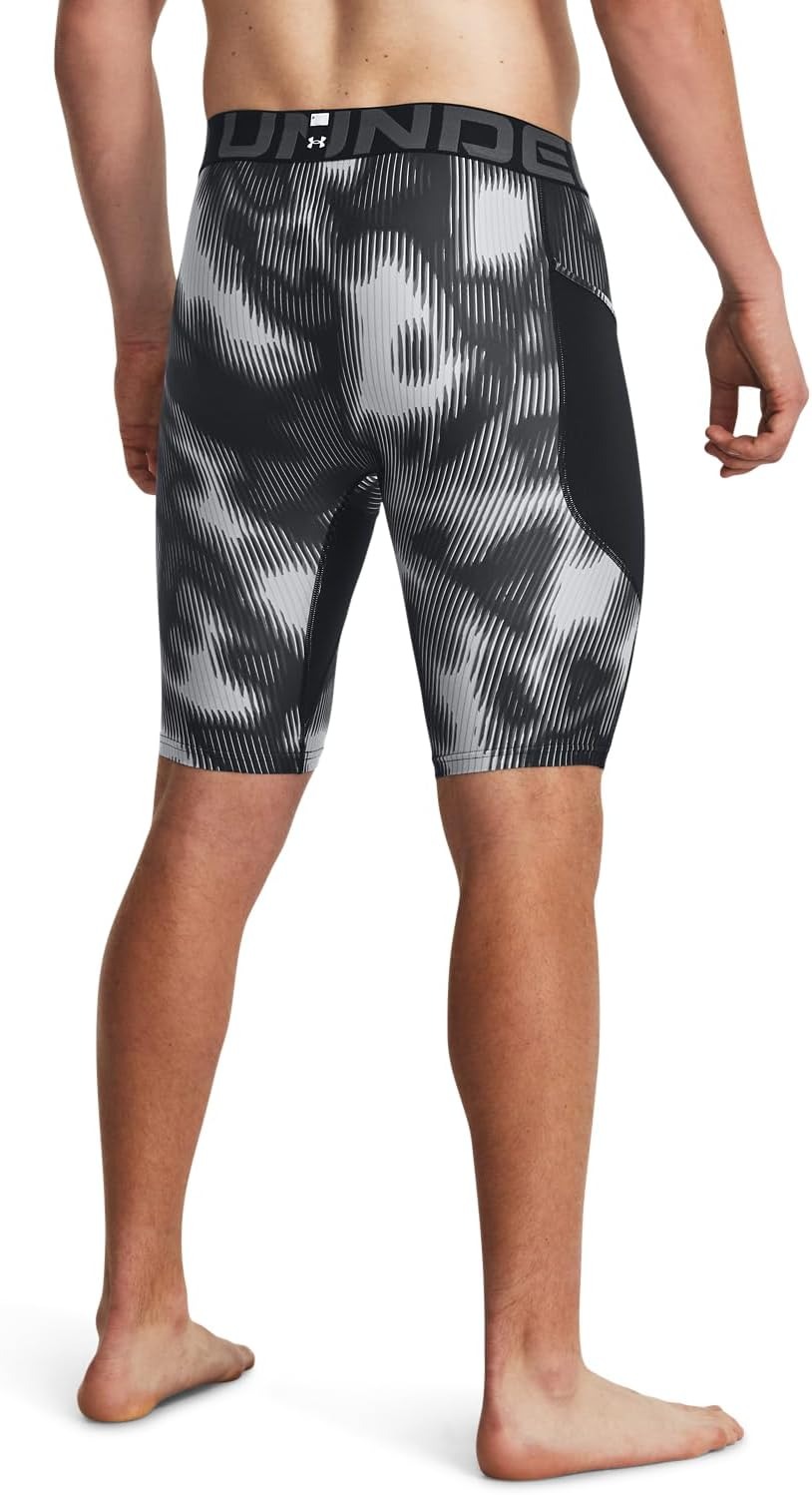 Licra Shorts Under Armour High Print Heatgear Compression