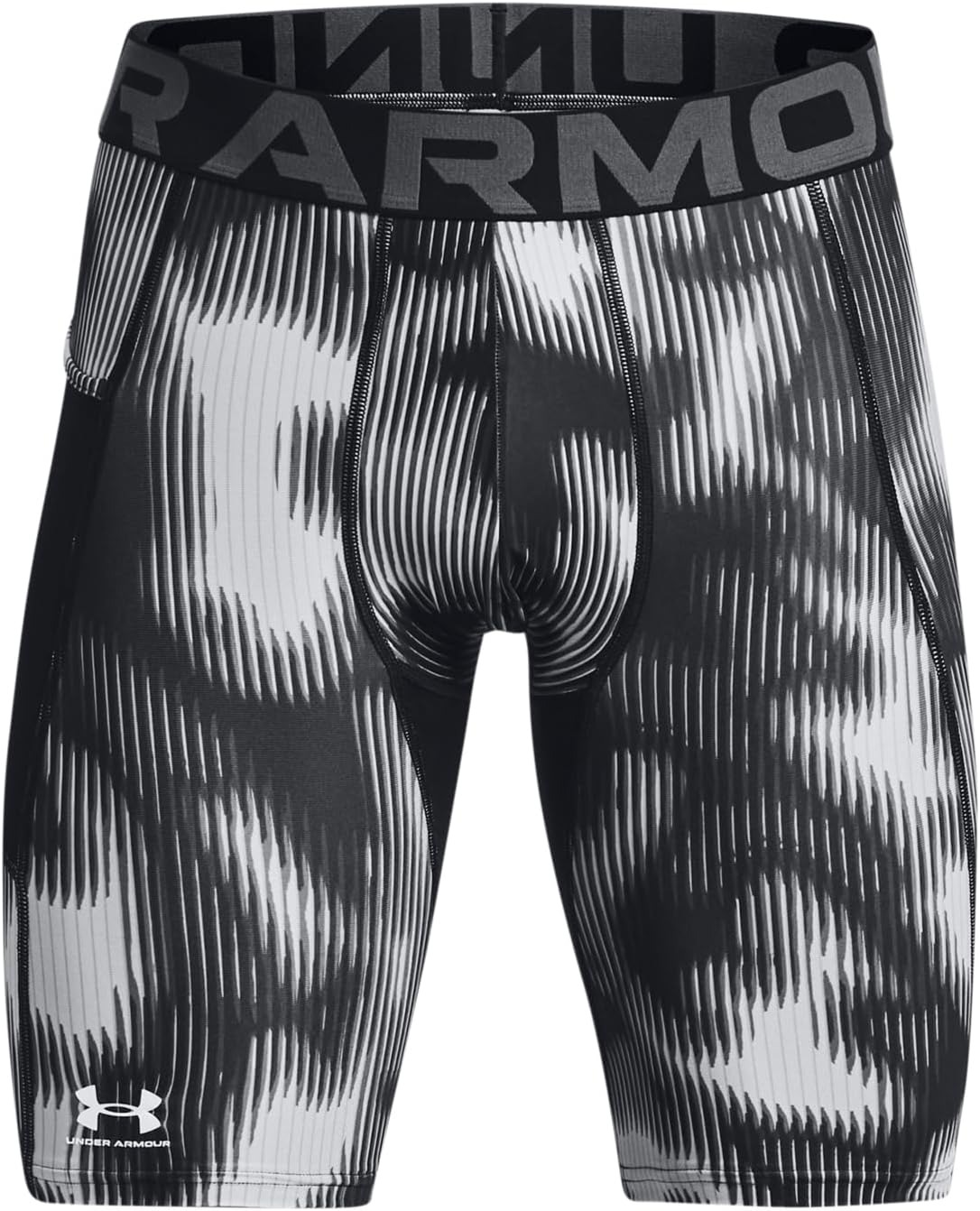 Licra Shorts Under Armour High Print Heatgear Compression