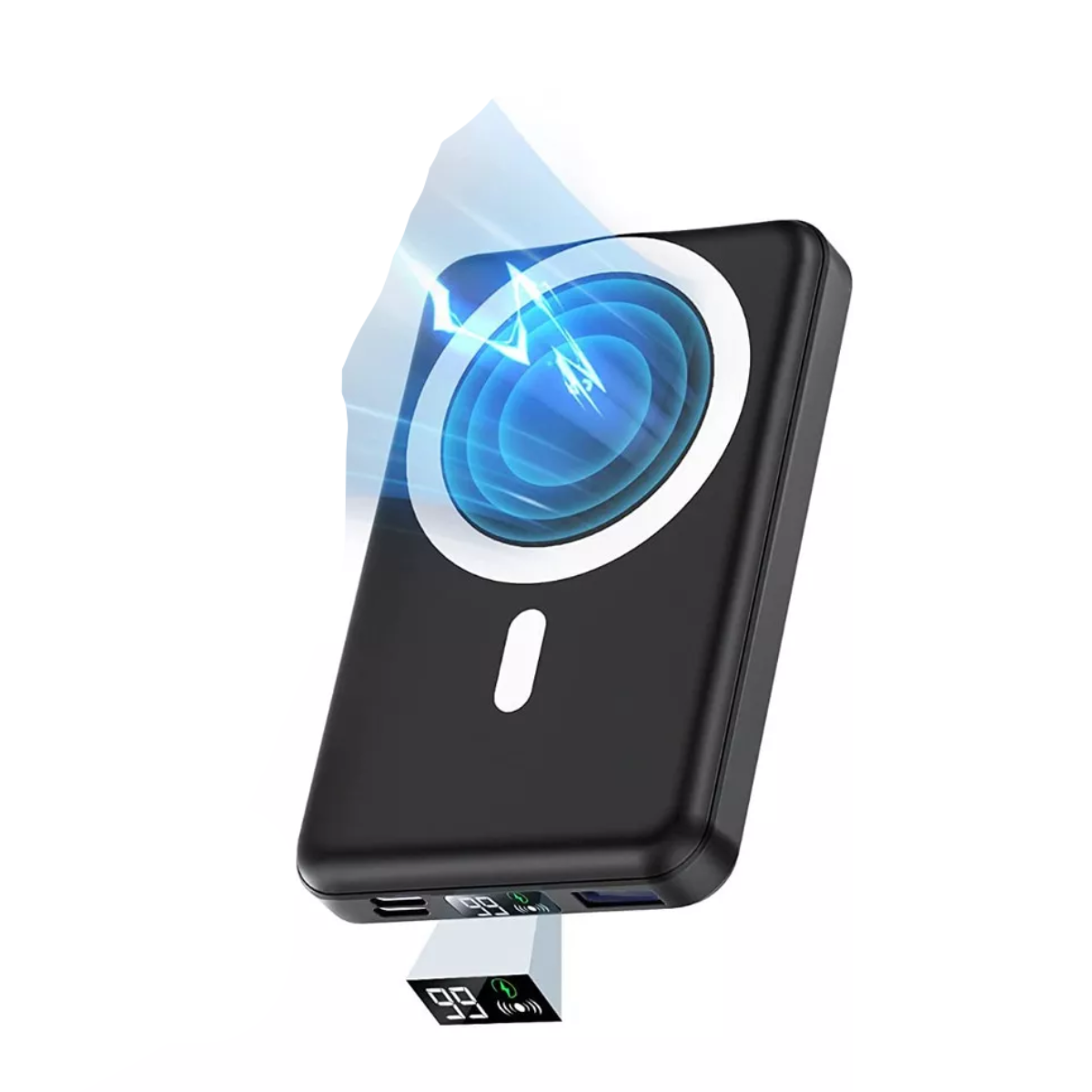 Pila Batería Carga Inalámbrica 10000 Mah Para iPhone Android