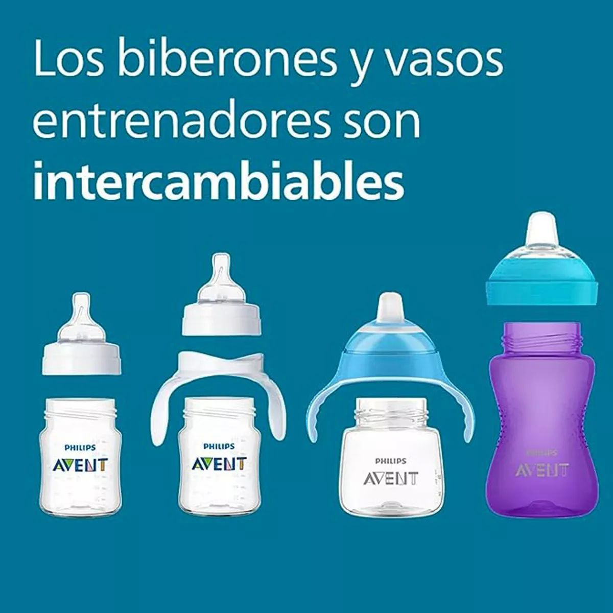 Philips Avent Biberones Mamilas Niña Rosa Pack 3