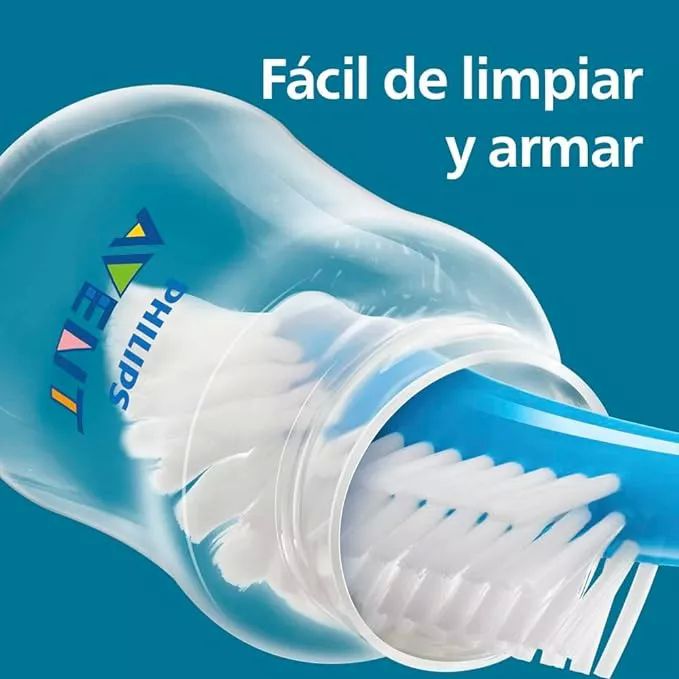 Biberones Avent Azul De 9oz Con Válvula Airfree