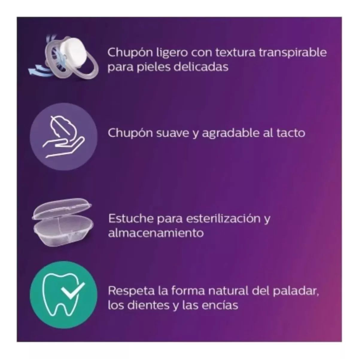 Chupon Ultra Soft Philips Avent 6-18 Meses 2pz Fondo Del Mar