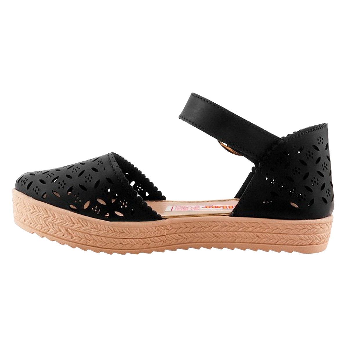 Sandalia Huarache Suela Yute Plataforma Mujer Playa 100-na.