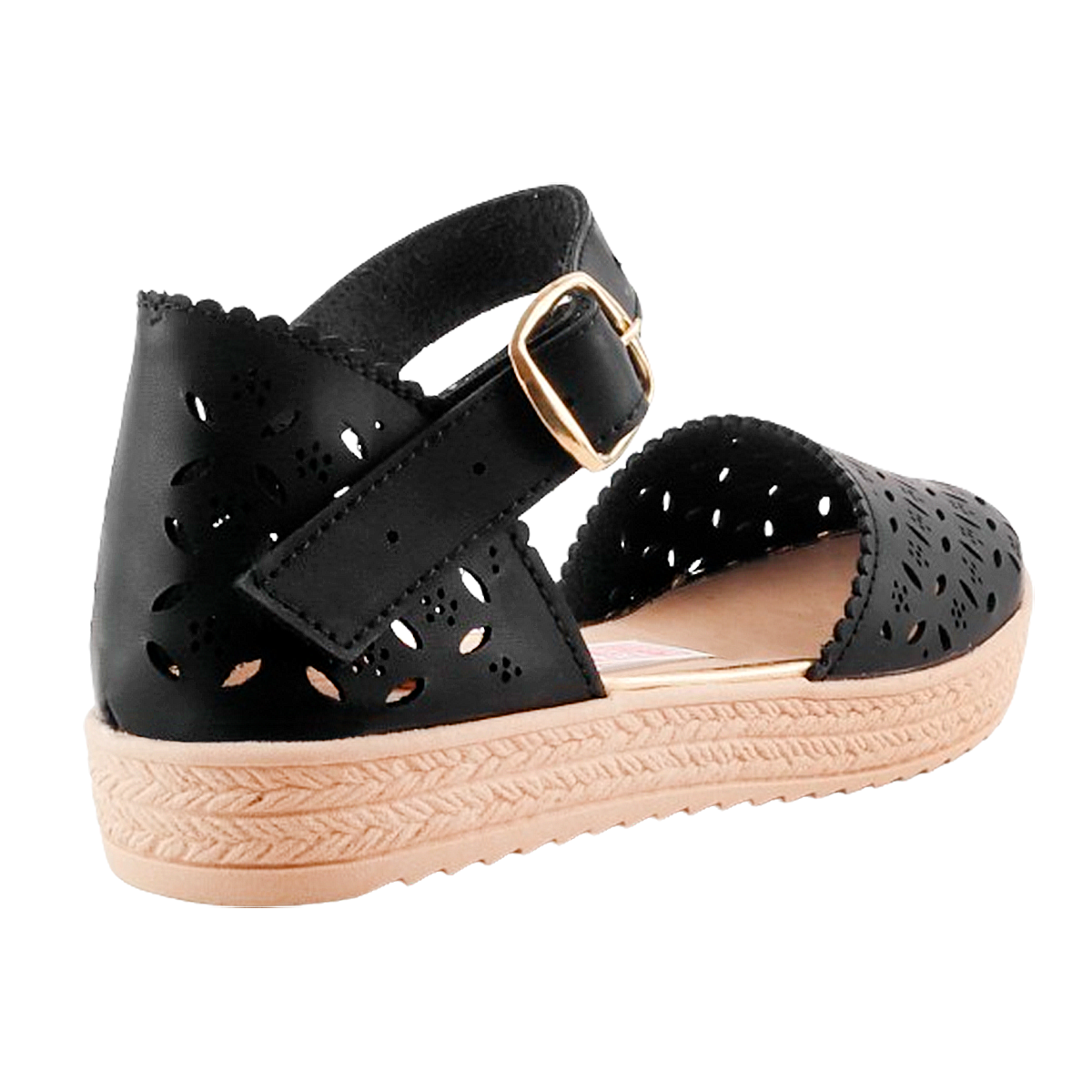 Sandalia Huarache Suela Yute Plataforma Mujer Playa 100-na.