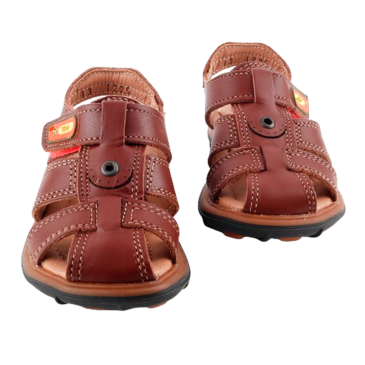 Sandalia Huarache Niño Bebé 100% Piel Cómodos Playa 1225-ca.