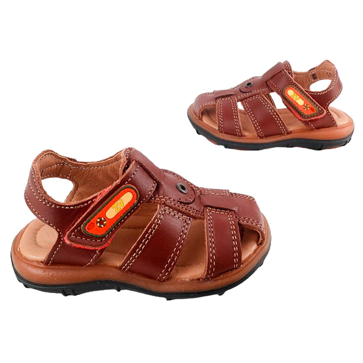 Sandalia Huarache Niño Bebé 100% Piel Cómodos Playa 1225-ca.