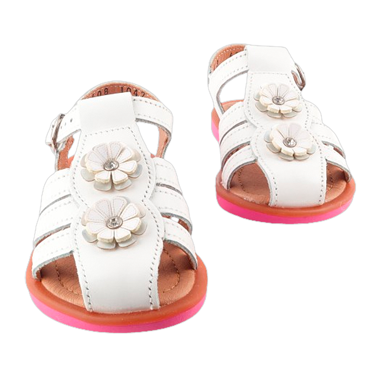 Sandalia Huarache Niña Bebé 100% Piel Cómodos Playa 1042-b.