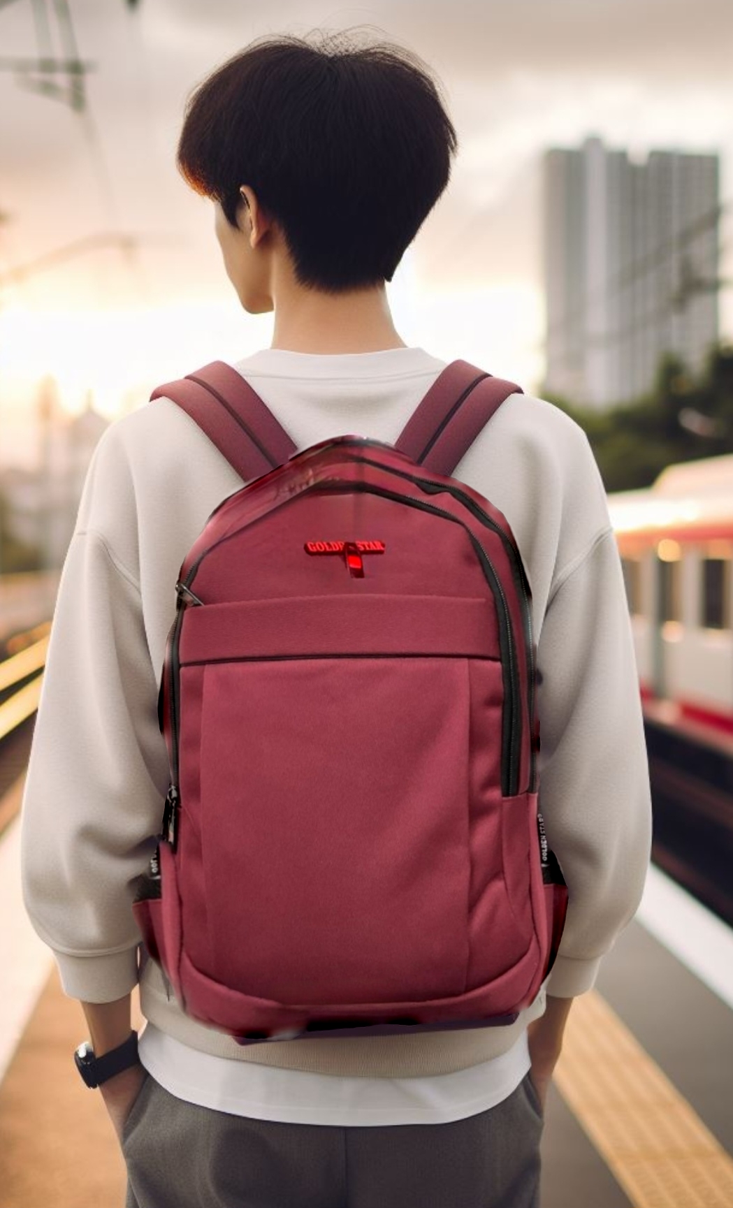 Mochila Golden Star universitaria calidad Premium 