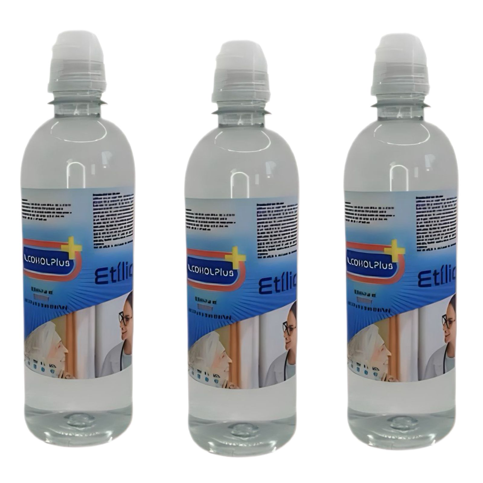 ALCOHOL ETÍLICO 500ML ALCOHOLPLUS 98% ALCOHOL CAJA 6 PZ