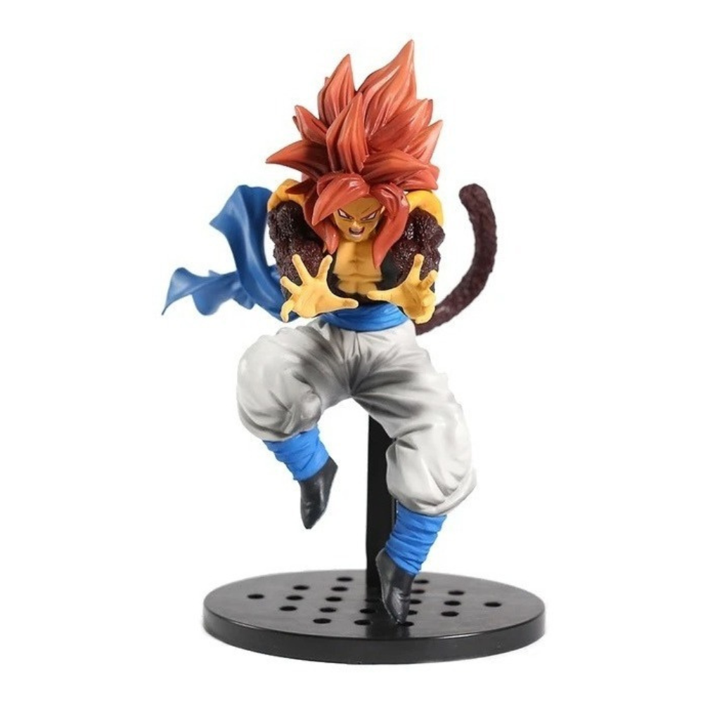 Figura Goku, Figura de Acción Gogeta, Figura Coleccionable Fase 4 SSY, DBZ GT 27cm.Figura de Gogeta SSJ, Personaje de Acción Fase 4 de D. Ball GT..