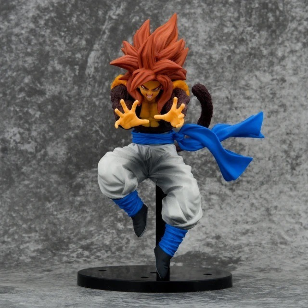 Figura Goku, Figura de Acción Gogeta, Figura Coleccionable Fase 4 SSY, DBZ GT 27cm.Figura de Gogeta SSJ, Personaje de Acción Fase 4 de D. Ball GT..