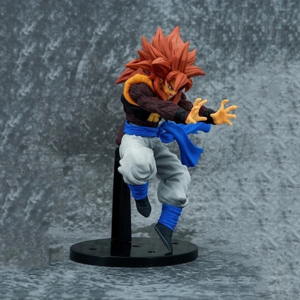 Figura Goku, Figura de Acción Gogeta, Figura Coleccionable Fase 4 SSY, DBZ GT 27cm.Figura de Gogeta SSJ, Personaje de Acción Fase 4 de D. Ball GT..