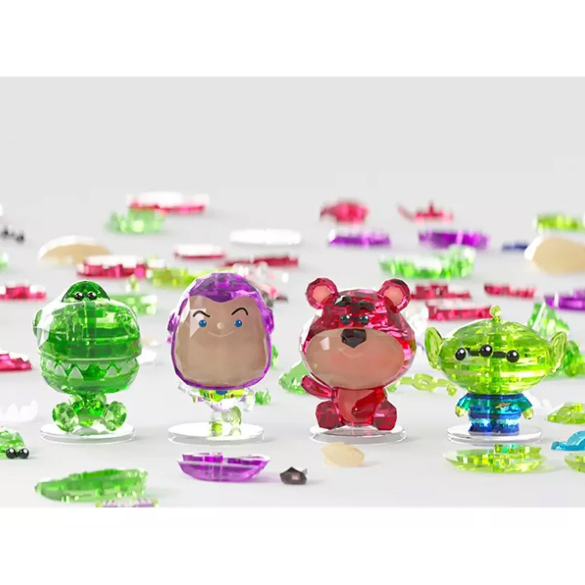 Mini Armable de Acrílico Transparente Alien.