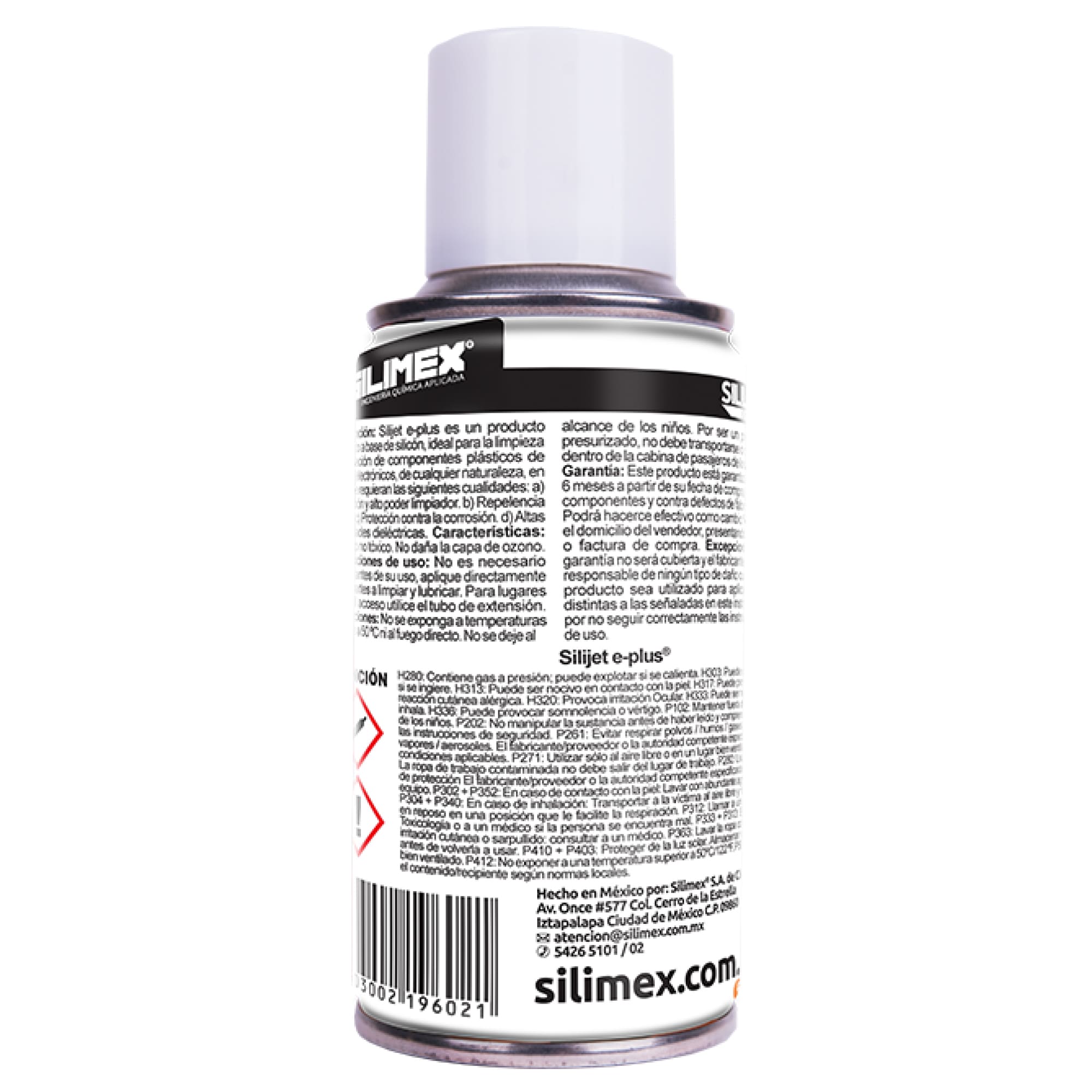 10 Pack - Lubricante, Silimex Silijet e-plus, limpiador dieléctrico de 170 ML.