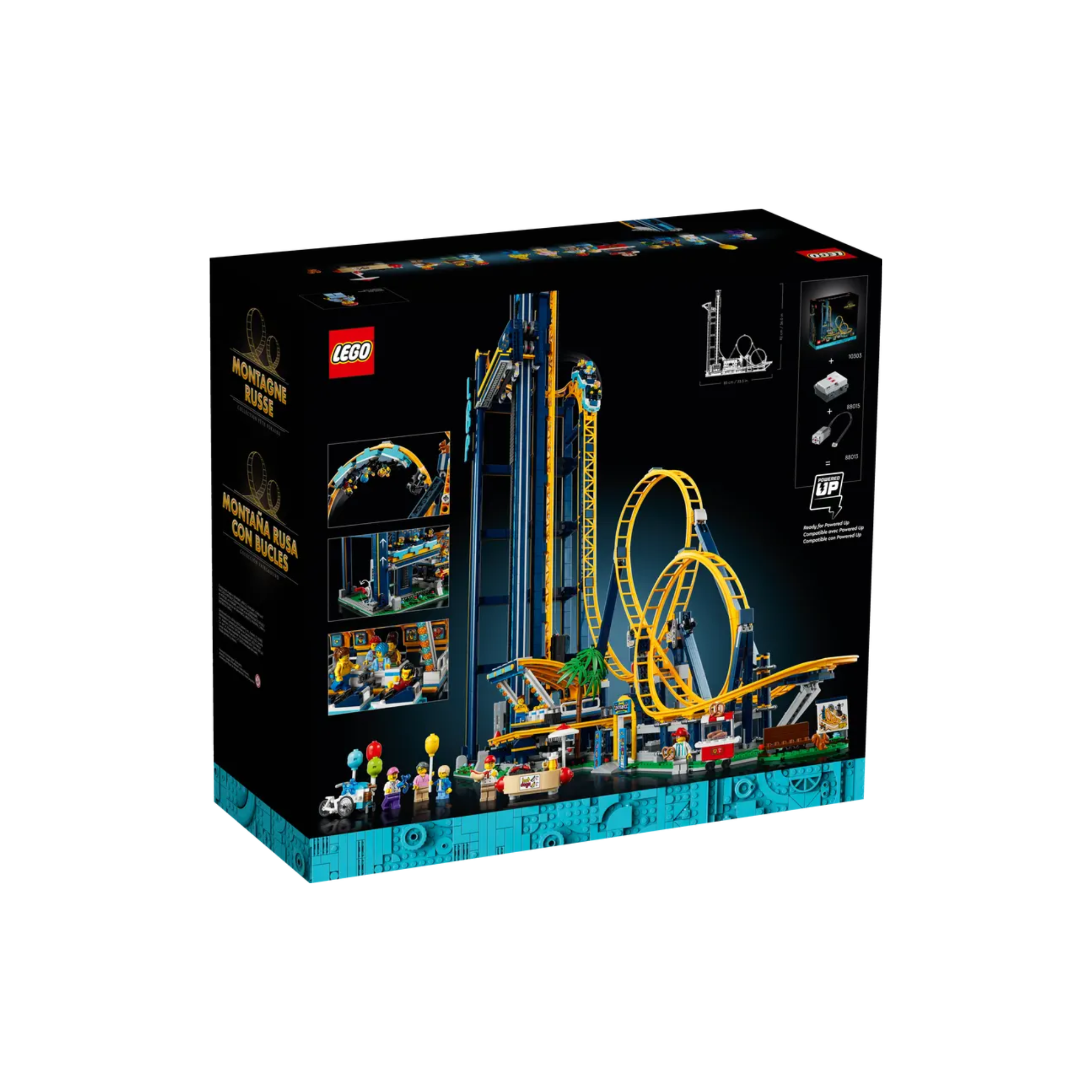 Lego 10303 Montaña Rusa con Rizos