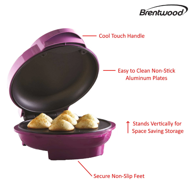 Maquina de Mini CupCakes Brentwood TS 252