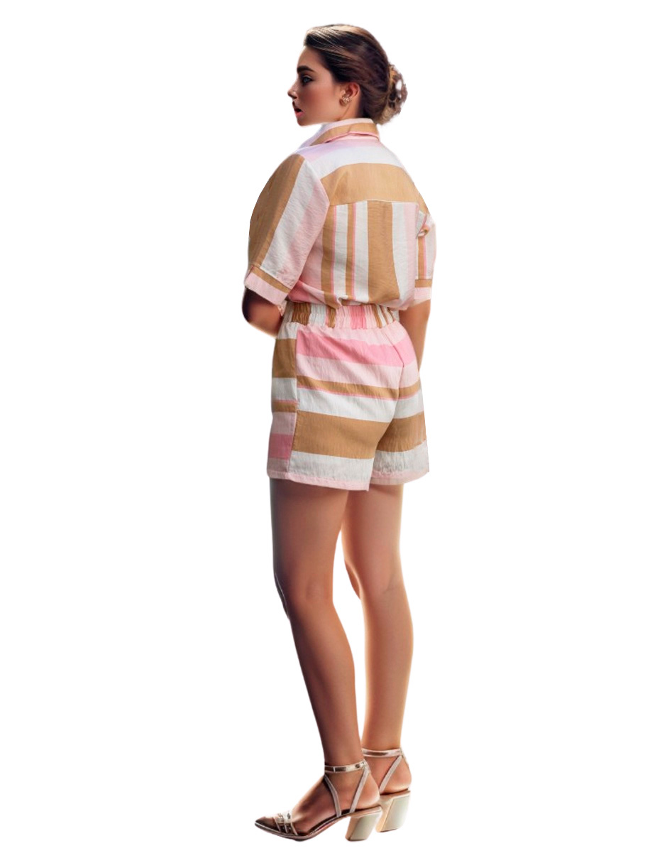Conjunto short y blusa casual Mood para mujer