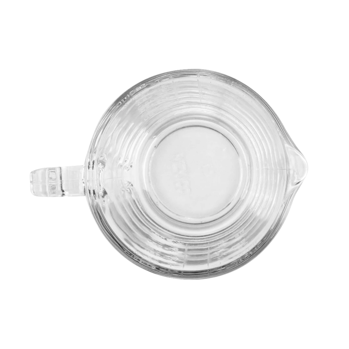 Pro Chef Juego De 2 Tazas Medidoras De Vidrio Pyro Rey