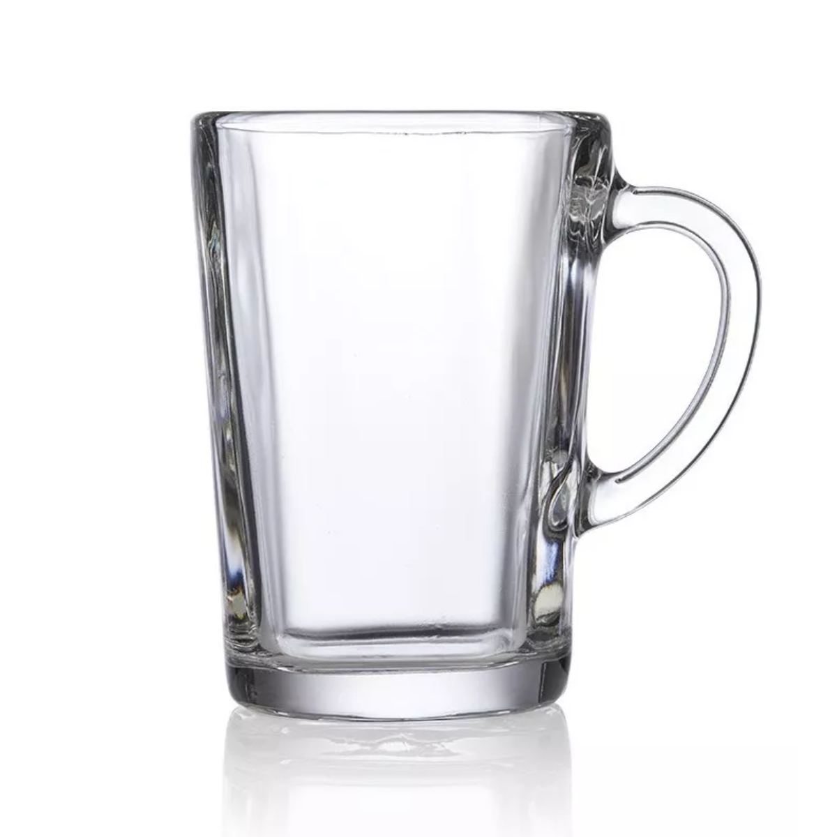 Quadro Juego De 6 Tazas De Vidrio Para Cafe Capuchino Latte