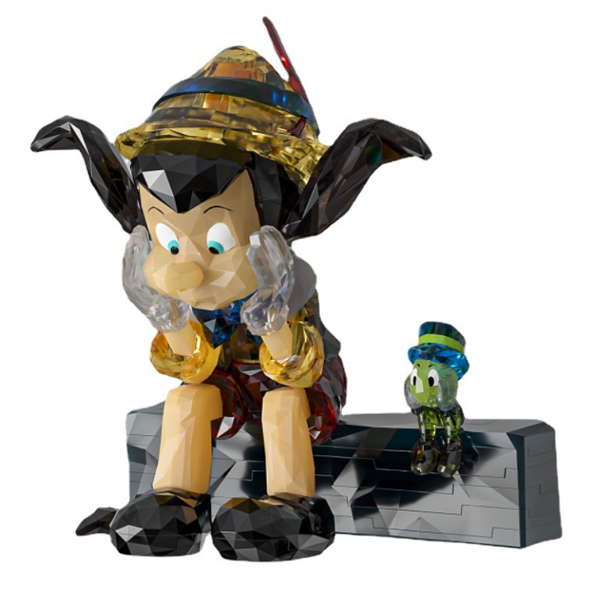 Mini Armable de Acrílico Transparente Pinocho.