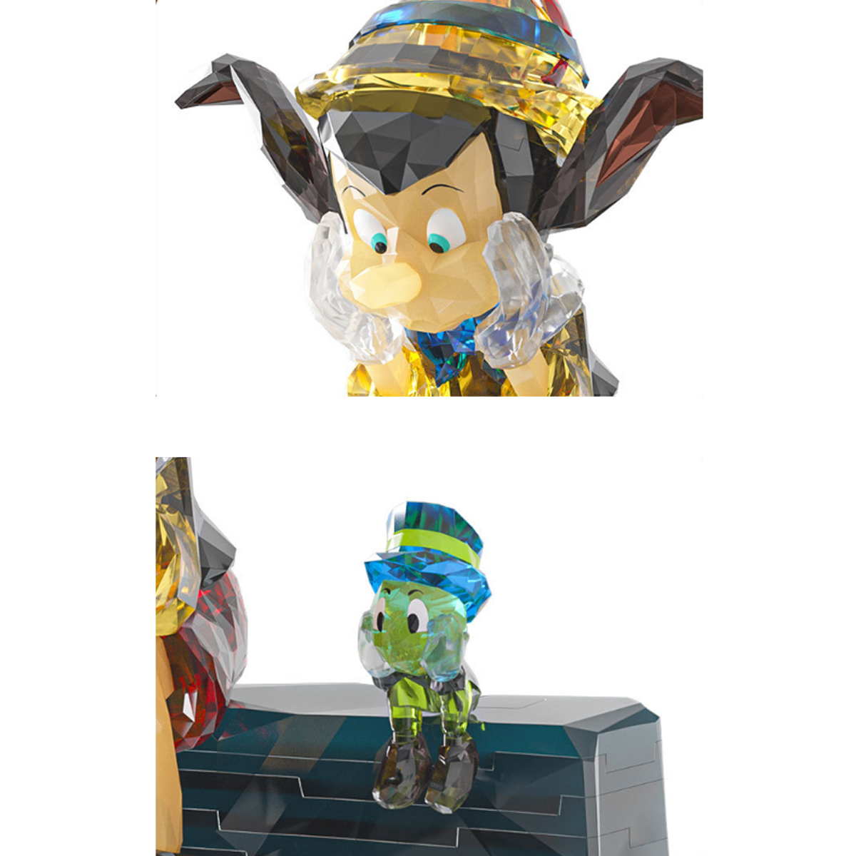 Mini Armable de Acrílico Transparente Pinocho.