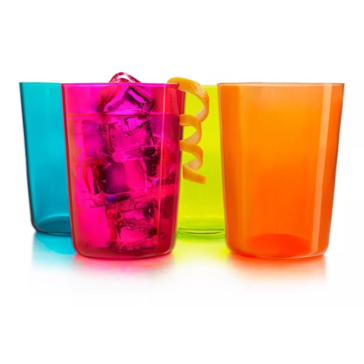 Juego 4 Vasos Collins Colors 532ml
