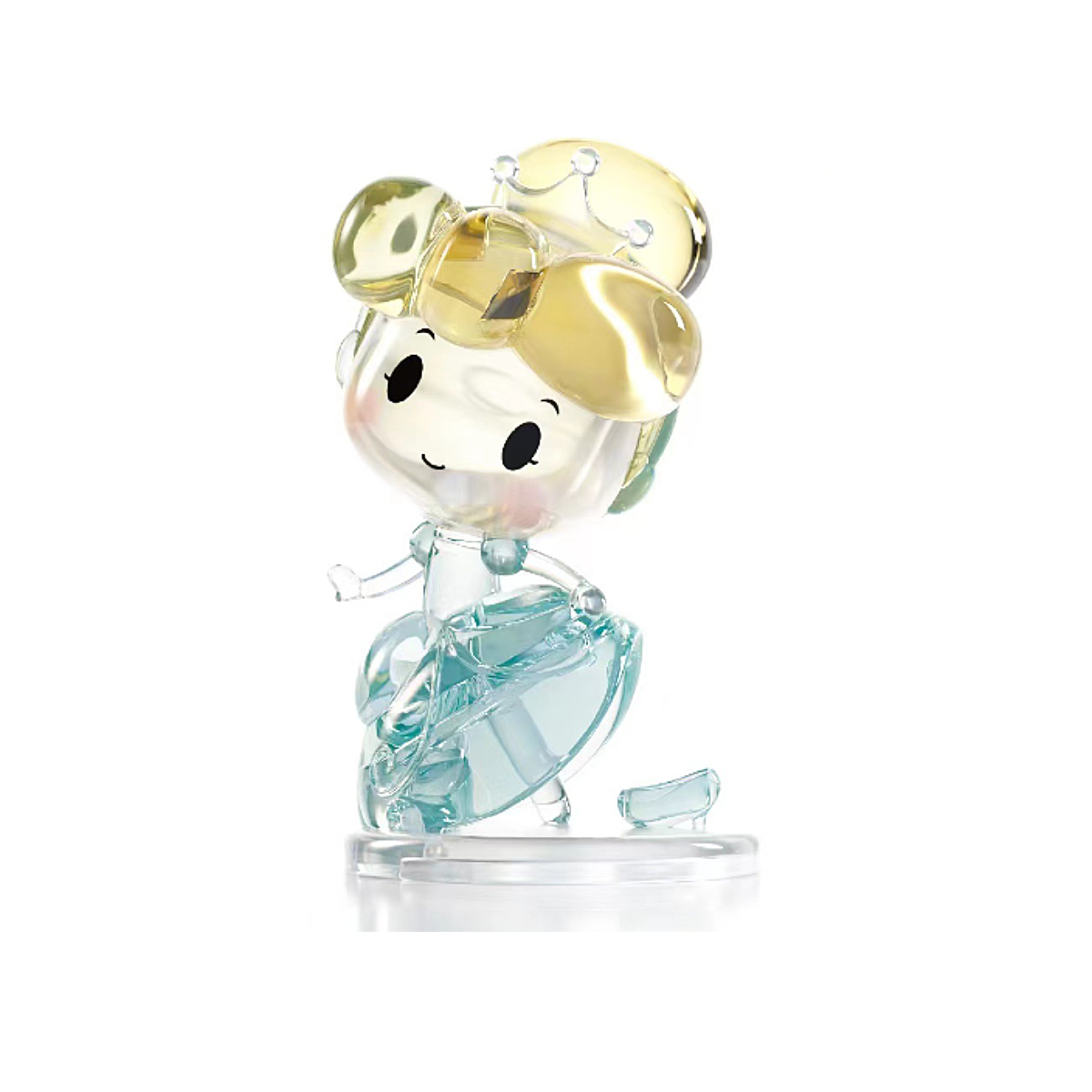 Mini Armable de Acrilico Transparente Princesa Cenicienta.