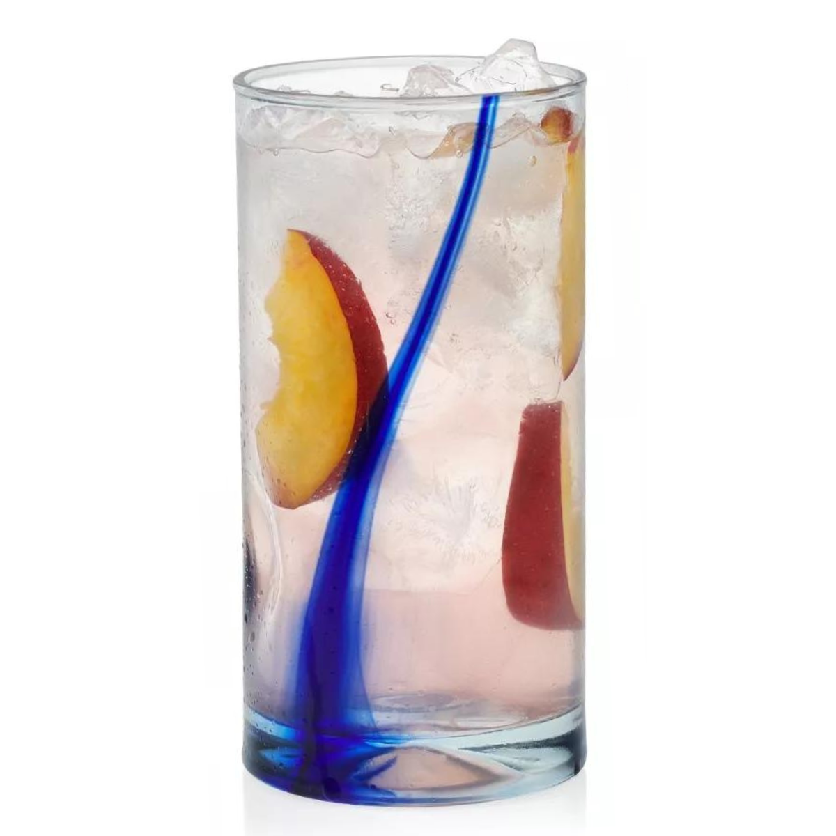 Ribbon Colors Hb Juego De 6 Vasos De Vidrio Modernos Libbey