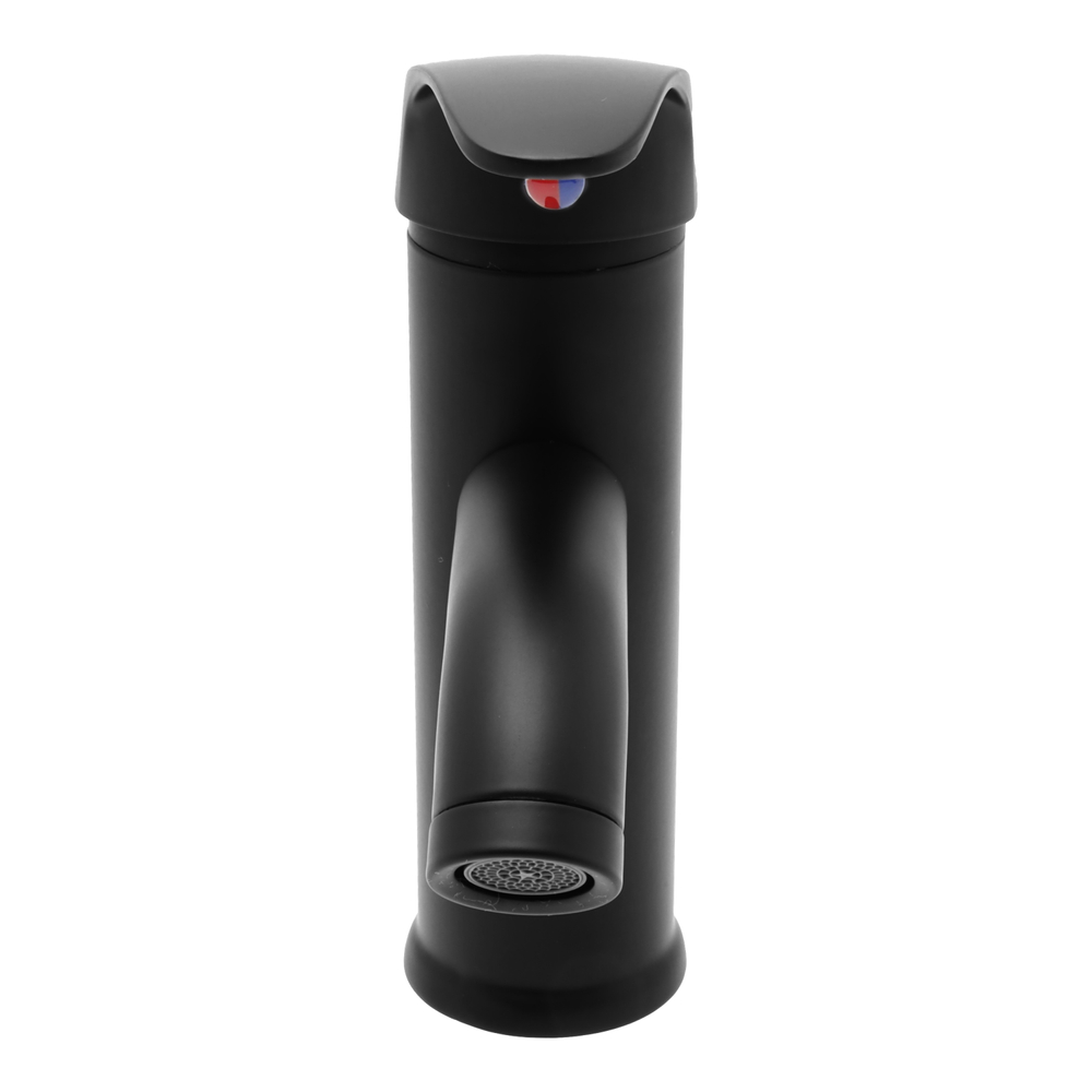 Monomando Corto Lavabo Negro Dica 4434.2