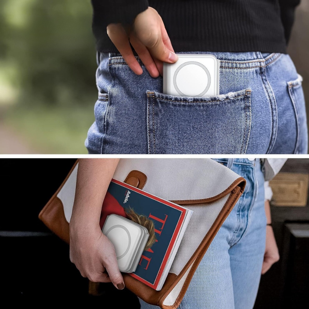 Cargador Inalámbrico Magnético 3 En 1 Portátil Plegable