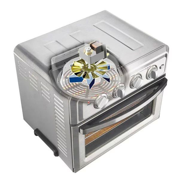 Horno Freidora De Aire Cuisinart Air Fryer 16 Litros Silver