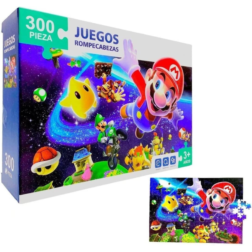 Mario Bros Juguetes, Rompecabezas Niños Mario Bros, Aventuras en Mario Bros Odyssey, Descubre Mario Wonder, Festeja con Juguetes de Mario Bros Fiesta, Película y Regalos Mario.