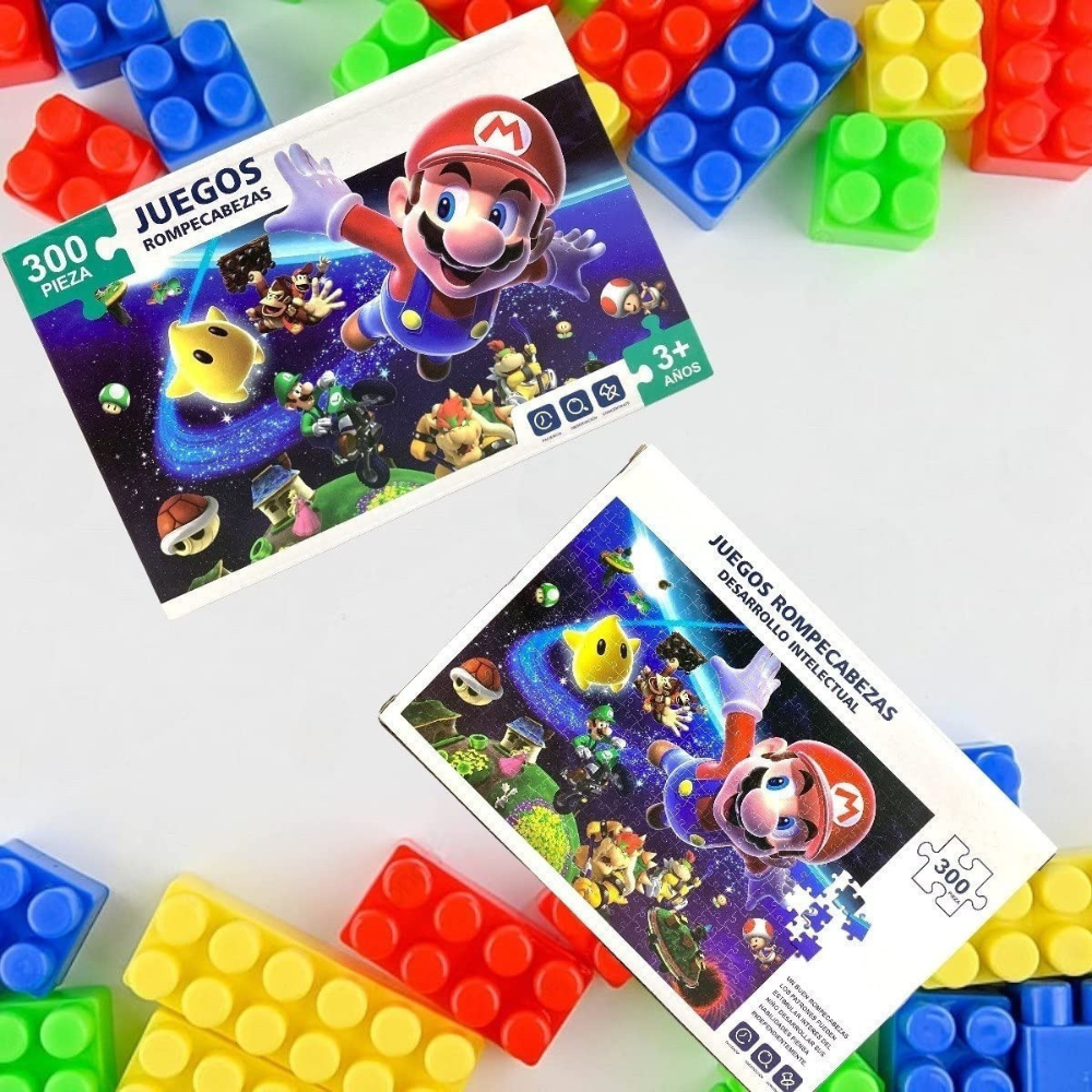 Mario Bros Juguetes, Rompecabezas Niños Mario Bros, Aventuras en Mario Bros Odyssey, Descubre Mario Wonder, Festeja con Juguetes de Mario Bros Fiesta, Película y Regalos Mario.