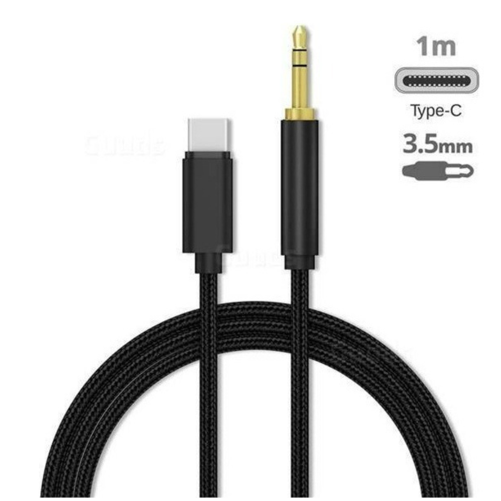 Cable Auxiliar Audio Para  iPhone 15 Usb C Jack 3.5mm Android