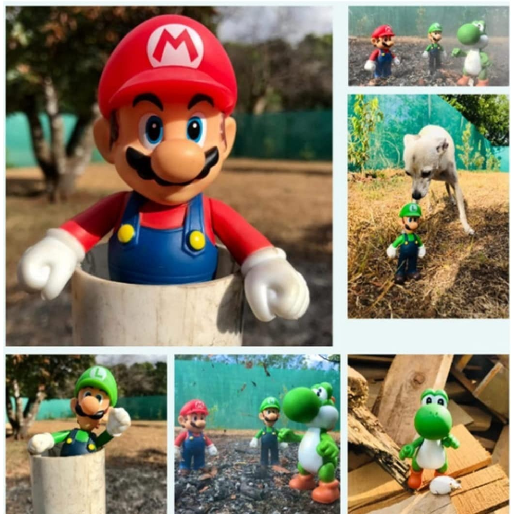 Kit Figuras Súper Mario Bros Odyssey Donkey Kong Colección.