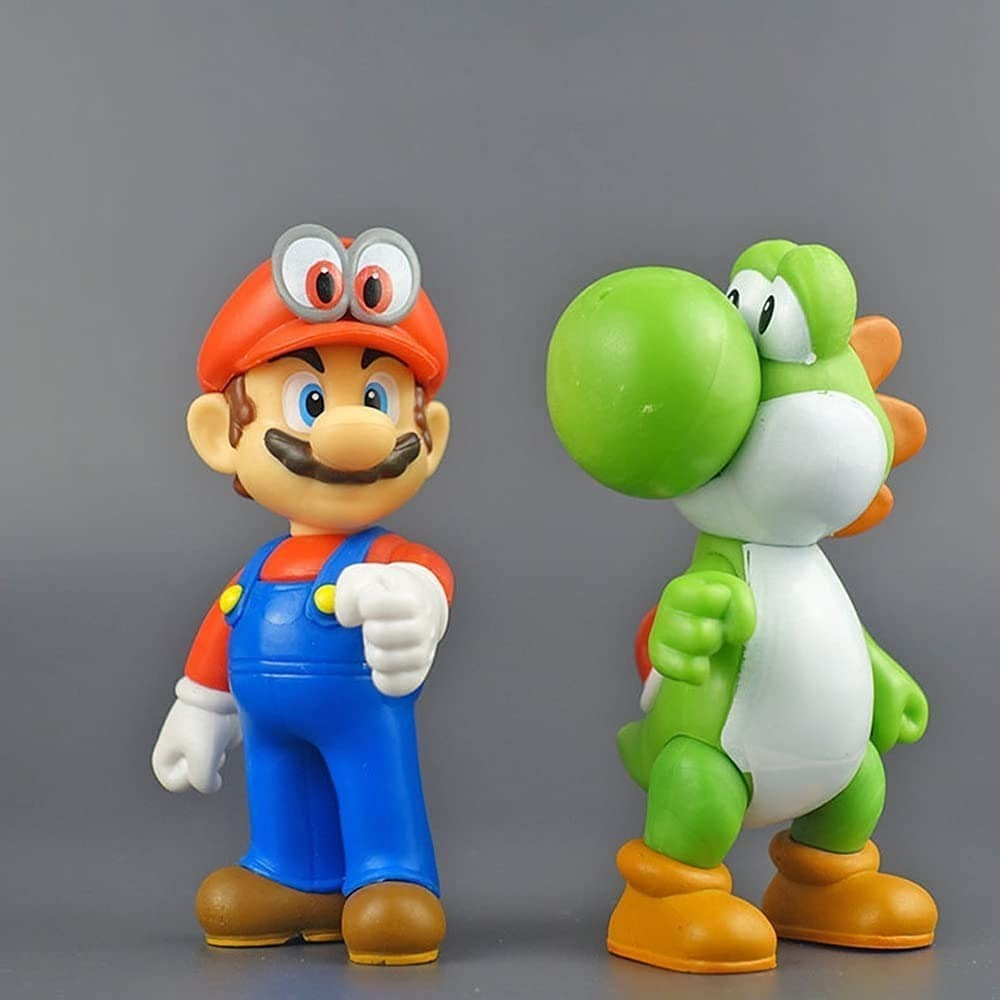 Kit Figuras Súper Mario Bros Odyssey Donkey Kong Colección.