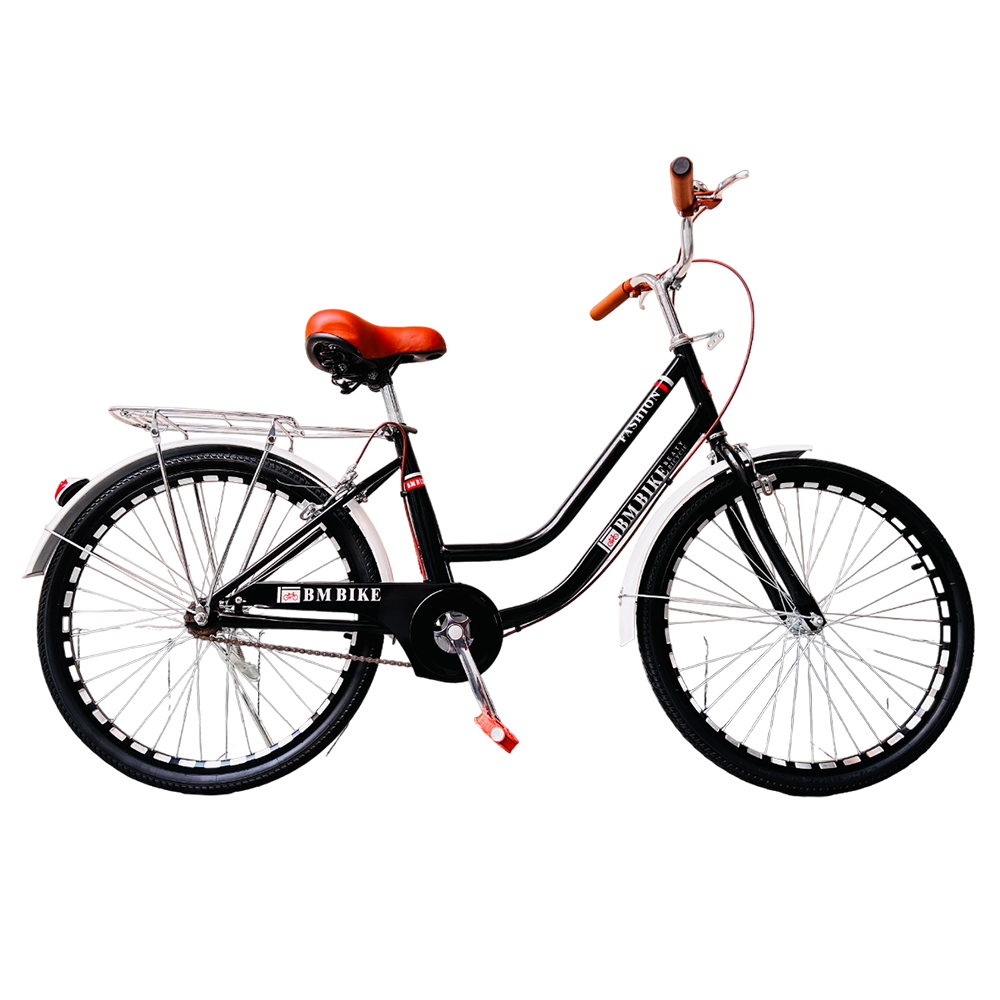 Bicicleta Para Adulto Rodada 24 Vintage Negro